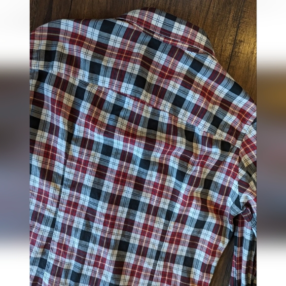 Zara Men’s Textured Long Sleeve Shirt Multicolor Plaid Print Stripes Size XL. - Picture 13 of 13